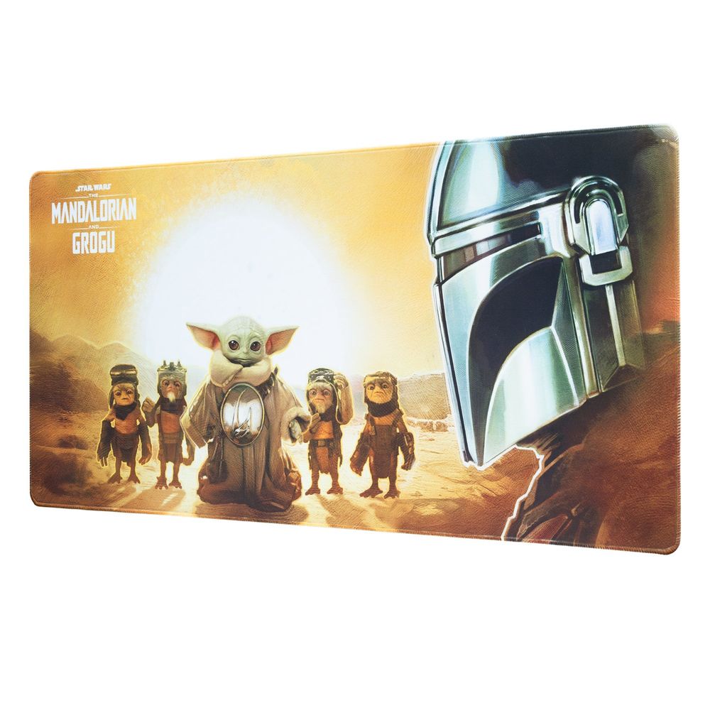 Grupo Erik Disney Star Wars The Mandalorian - The Mandalorian And Grogu Xl Tapis de souris - Multicolore
